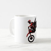 MXモトクロス ルール! コーヒーマグカップ (正面左)
