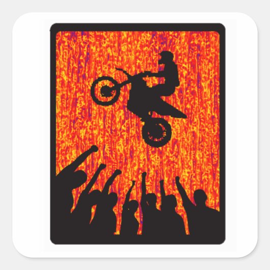 MXレッドフレア スクエアシール (正面)