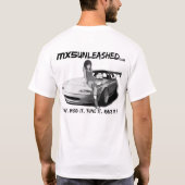 MX5アンリーシュジャケット Tシャツ (裏面)