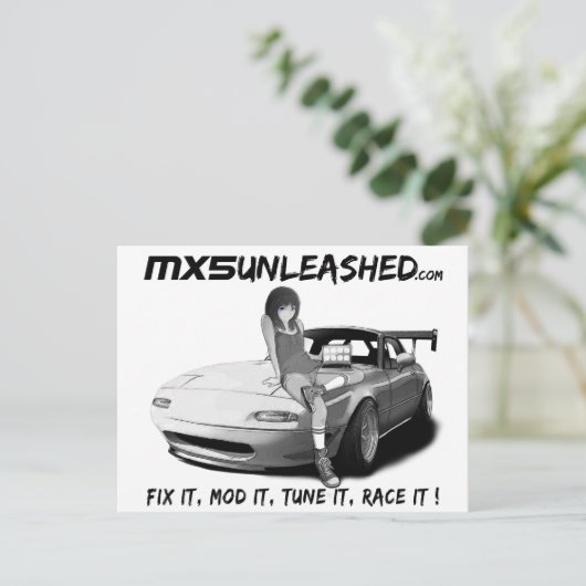 MX5未発売はがき ポストカード (スタンド正面)