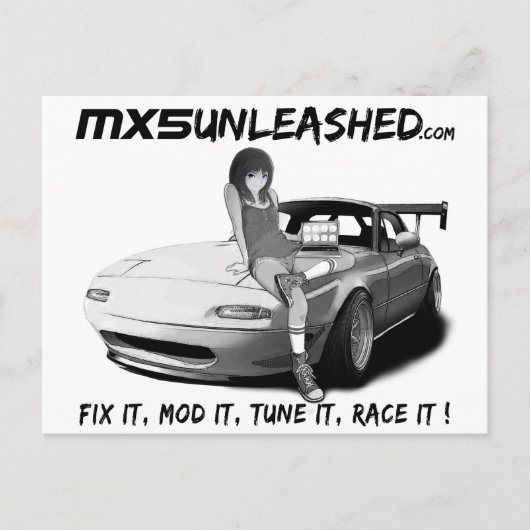 MX5未発売はがき ポストカード (正面)