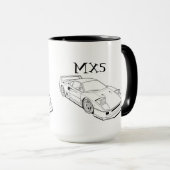 mx5 マグカップ (正面右)