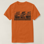 MX5 Miata GenerationsTShirt Tシャツ (デザイン正面)