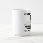 MX5uleashedのコップ コーヒーマグカップ (中央)