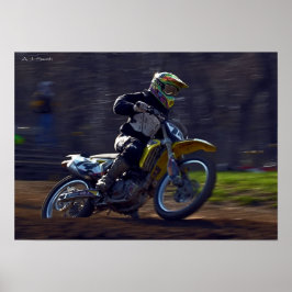 MX モーニンググローリー: 女性レーサー イン アクション ポスター