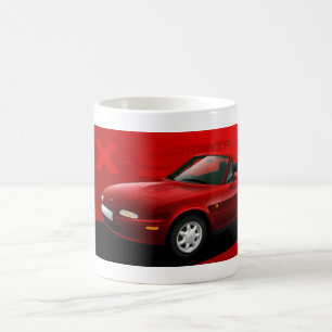 MX-5 Miata Eunosのマグ コーヒーマグカップ