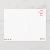 「Myハートは」はがき ポストカード (裏面)