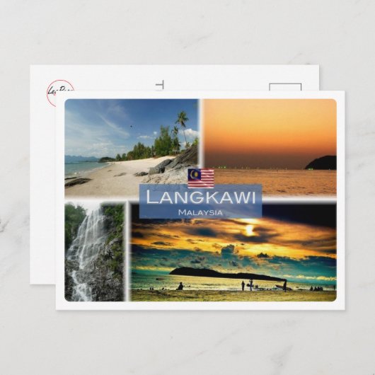 MYマレーシア – クアラルンプール – ポストカード (正面/裏面)