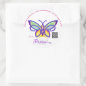 my25thhour - 3インチステッカー – 変形 ラウンドシール (バッグ)