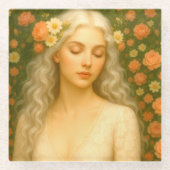 my ガラスコースター (正面)