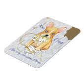 My フランスの Bulldog 食べ My Lesson Plan マグネット (左側)