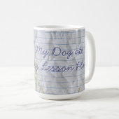 My 日本の Chin 食べ My Lesson Plan コーヒーマグカップ (正面右)