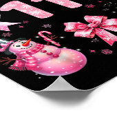 My 11th Birthday Nk Santa Coquette Snowman 11 Year ポスター (角)