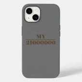 MY/21000000 Case-Mate iPhoneケース (裏面)