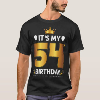 My 54誕生日54誕生日54歳 tシャツ