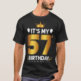 My 57誕生日57誕生日57歳 tシャツ