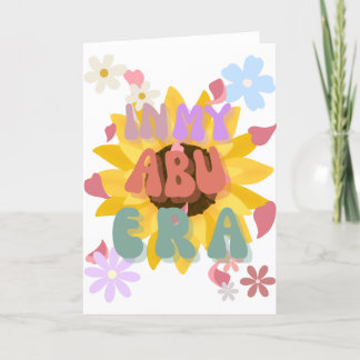 My Abu Eraカード サンキューカード