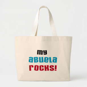 My Abuela Rocks Tシャツとギフト ラージトートバッグ