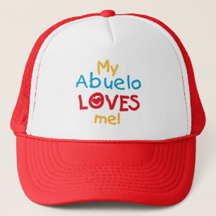 My Abuelo Loves Me Tシャツとプレゼント キャップ