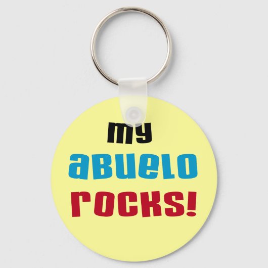 My Abuelo Rocks Tシャツとギフト キーホルダー (正面)