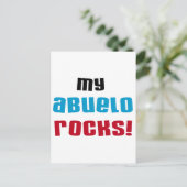 My Abuelo Rocks Tシャツとギフト ポストカード (スタンド正面)