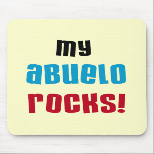 My Abuelo Rocks Tシャツとギフト マウスパッド