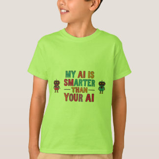 my ai is smarter tシャツ