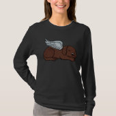 My Angel Chocolate Lab Tシャツ (正面)