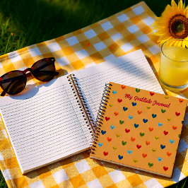 My Anthrival Journalハートのカスタマイズ可能なノートブック ノートブック