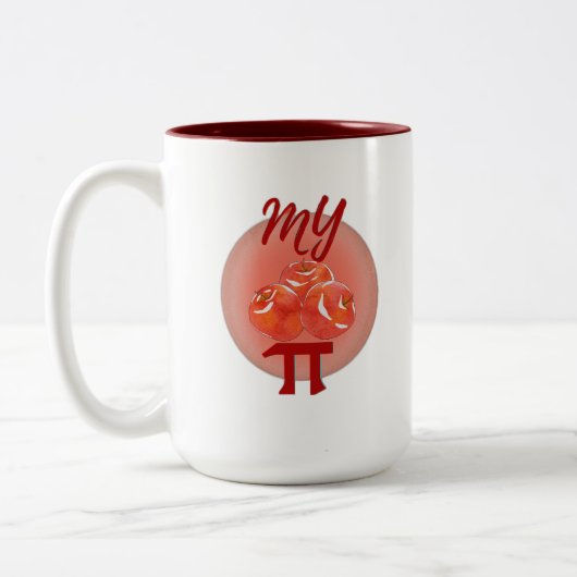 My apple pie ツートーンマグカップ (左)