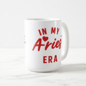 my Aries era Mug ,Aries birthday gift コーヒーマグカップ (正面右)