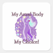 My Astral体、My Choice Sticker スクエアシール (正面)