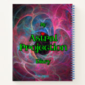 My Astral Projection Diary Journal ノートブック (裏面)