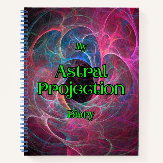 My Astral Projection Diary Journal ノートブック (正面)