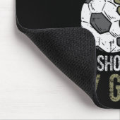 My Attitude Stinks Gloves Soccer Football Goalie G マウスパッド (コーナー)