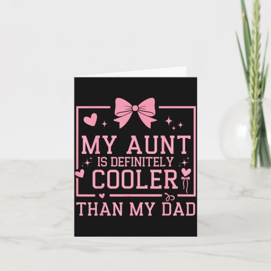 My Aunt Is Definitely Cooler Than My Dad Niece Nep カード (正面)