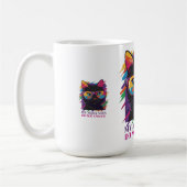 MY AURA SAYS コーヒーマグカップ (左)