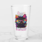 MY AURA SAYS タンブラーグラス (裏面)