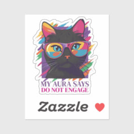 My Aura Says Sticker シール