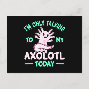 My Axolotlかわいい動物愛好家所有者GR ポストカード