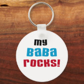 My Baba Rocks Tシャツとギフト キーホルダー (正面)