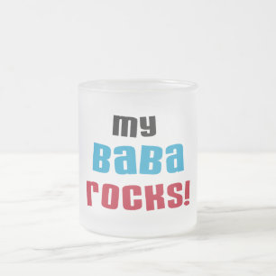 My Baba Rocks Tシャツとギフト フロストグラスマグカップ