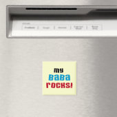 My Baba Rocks Tシャツとギフト マグネット (インサイチュ (食洗機))