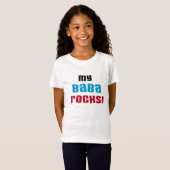 My Baba Rocks Tシャツとギフト Tシャツ (正面フル)