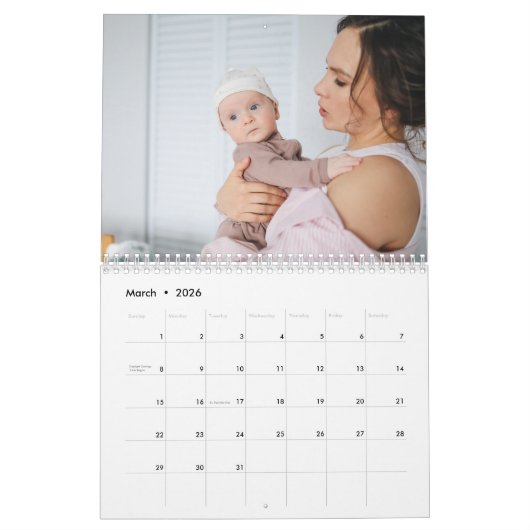 My Baby Calender 2025 カレンダー (3月 2026)
