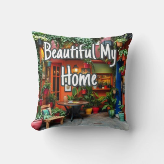 My Beautiful Home  クッション (正面)