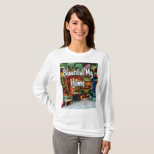 My Beautiful Home  Tシャツ (正面フル)