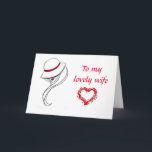 MY **BEAUTIFUL WIFE** ON OUR ANNIVERSARY カード<br><div class="desc">SAY **HAPPY ANNIVERSARY** TO "YOUR LOVELY WIFE" WITH THIS VERY VERY LOVING CARD!  THANKS FOR STOPPING BY TODAY AT ONE OF MY NINE STORES AND COME AGAIN - REMEMBER ALL CARDS IN MY STORES ARE ABLE TO BE "MADE SPECIAL BY YOU" CHANGING ANY VERSE OR AGE ON THEM :)</div>