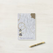 My Bedlington 食べ My Lesson Plan Post-it Notes ポストイット (デスク上)