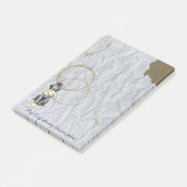 My Bedlington 食べ My Lesson Plan Post-it Notes ポストイット (アングル)